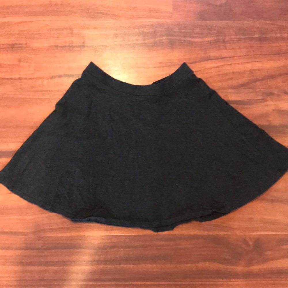 Grey skater skirt